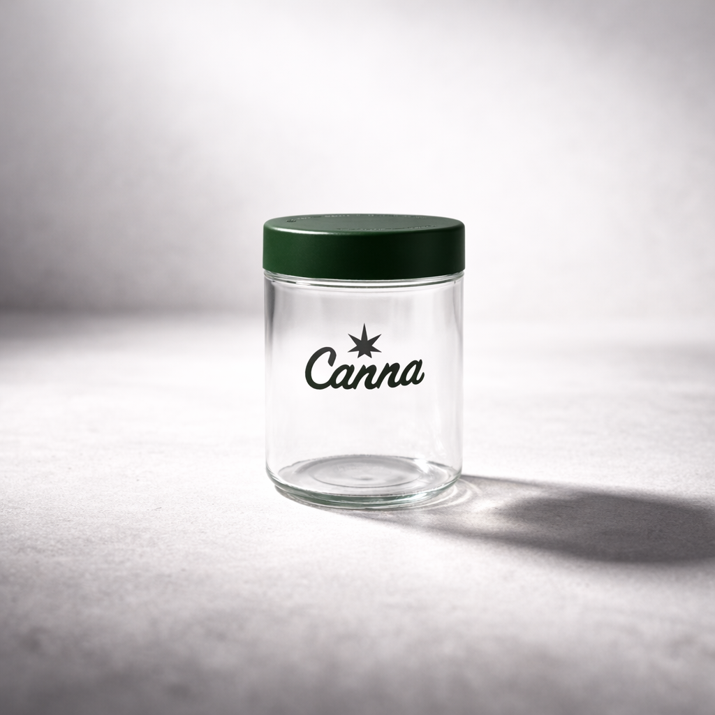 16oz Glass Ounce Jar