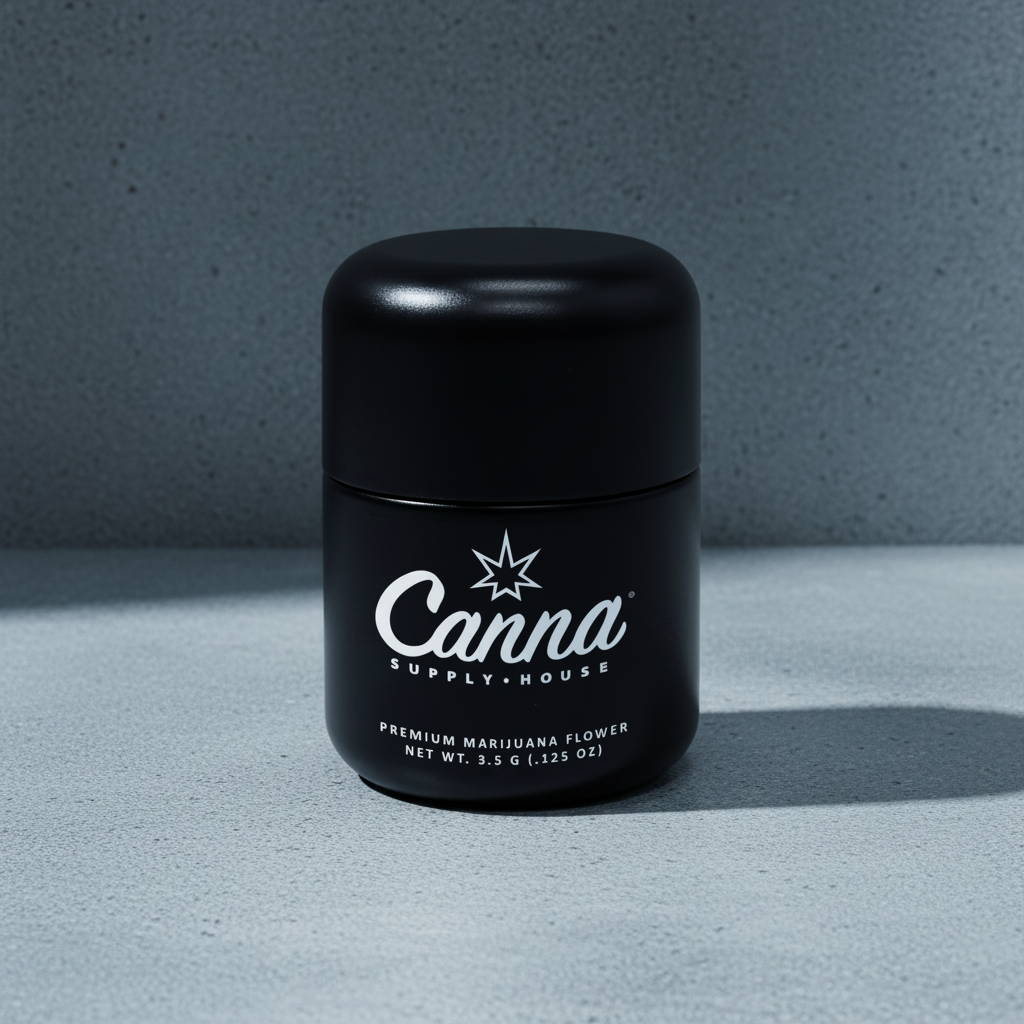 2oz Glass Eighth Jar - Painted