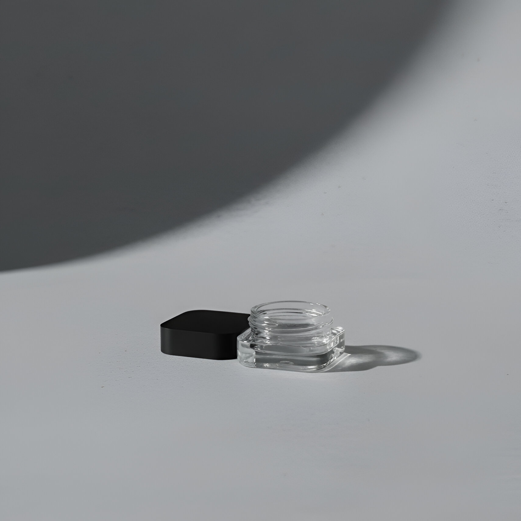 9ml Glass Concentrate Jar - Square