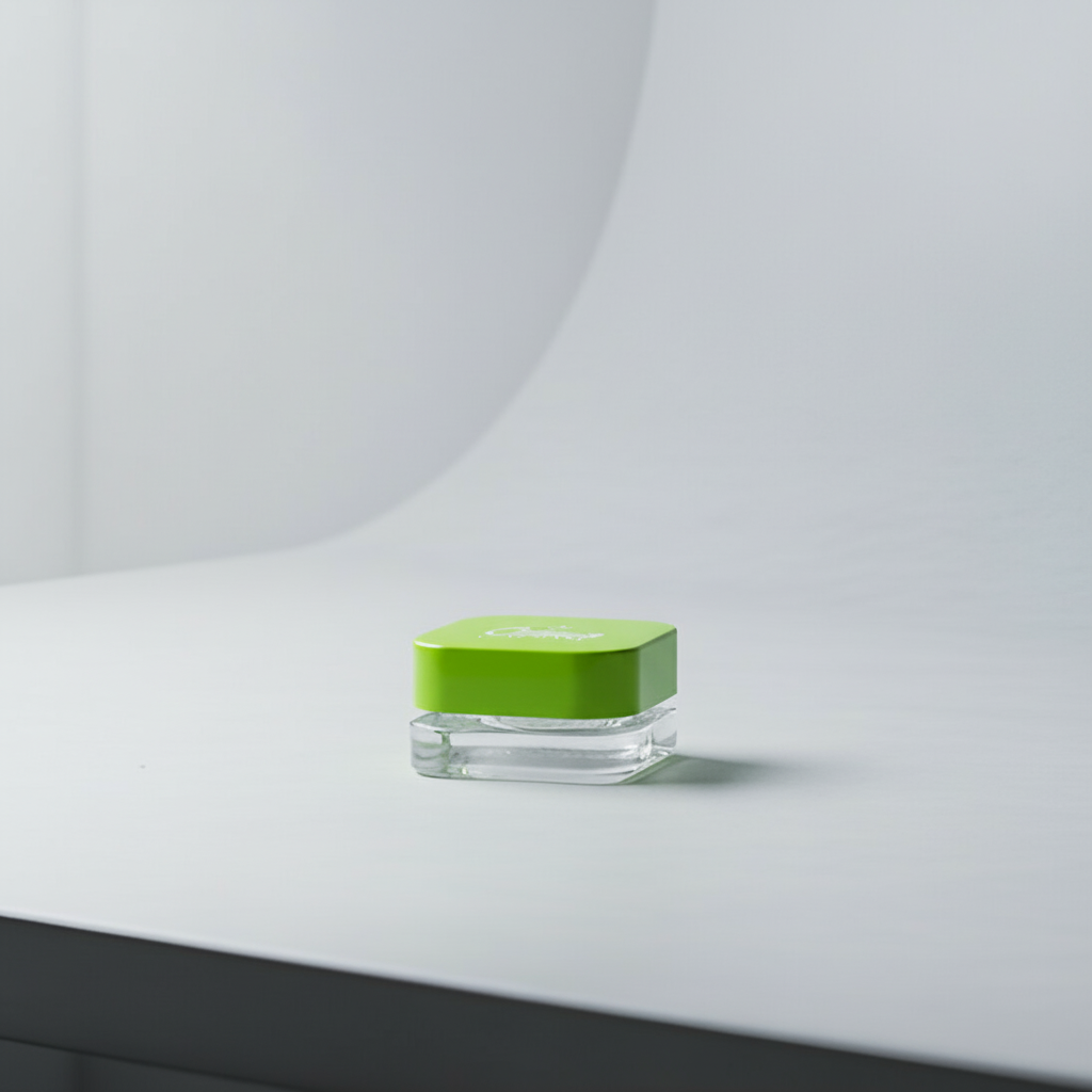 5ml Glass Concentrate Jar - Square