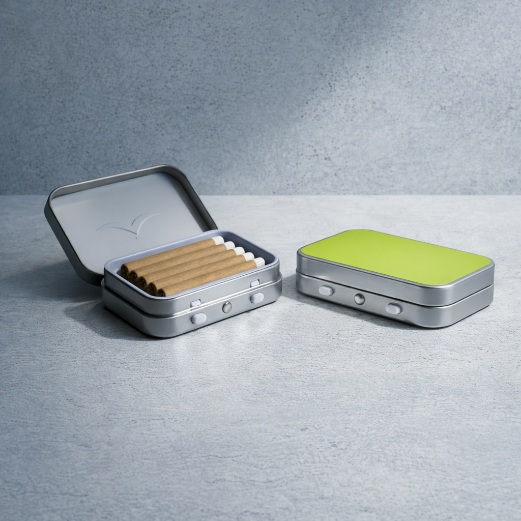 Square Tin - Molded Tray