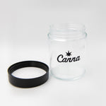 child resistant cannabis 16oz Glass Ounce Jar